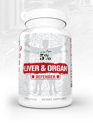 Rich Piana 5% Nutrition Liver & Organ Defender 270 Caps | ROUGHBULL FITNESS