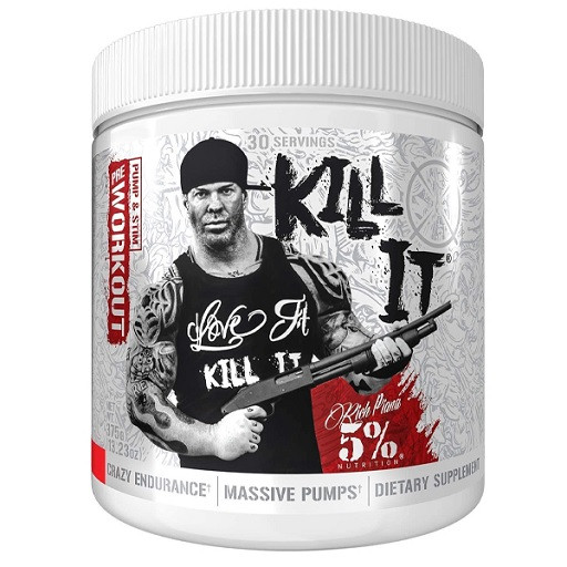 Rich Piana 5 % Nutrition Kill It Booster 354g (30 Serv.) Fruit Punch | ROUGHBULL FITNESS
