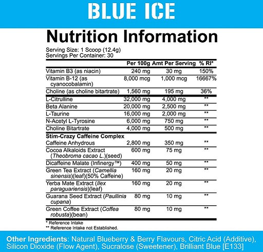 Rich Piana 5% Nutrition 5150 PROBEN 10x12,4g Blue Ice | ROUGHBULL FITNESS