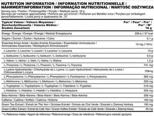 Optimum Nutrition EAA Energy 432g Mojito | ROUGHBULL FITNESS