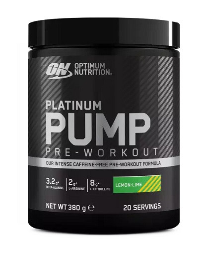 Optimum Nutrition Platinum Pump 380g Blue Razz | ROUGHBULL FITNESS