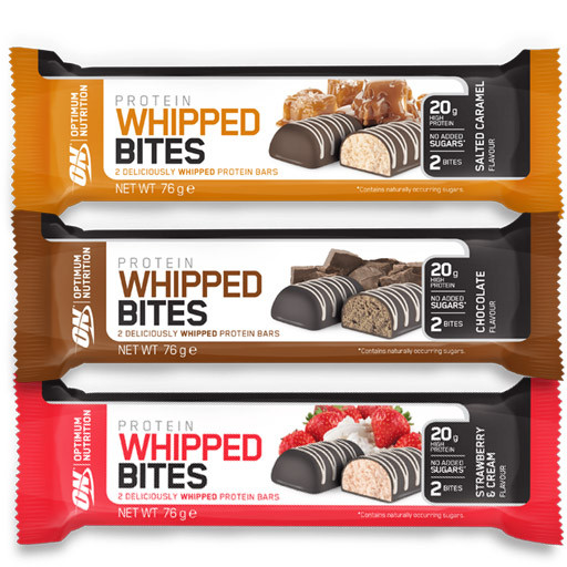 Optimum Nutrition Whipped Bites (12x76g) Salted Caramel | ROUGHBULL FITNESS