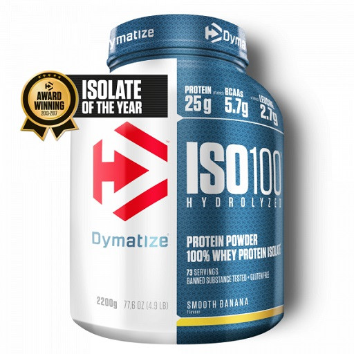 Dymatize ISO 100 Hydrolized Whey 2200g Gourmet Vanilla | ROUGHBULL FITNESS