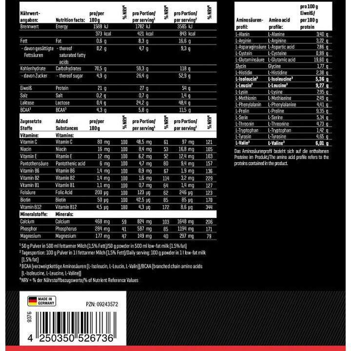 Body Attack Power Weight Gainer 4,75kg | ROUGHBULL FITNESS