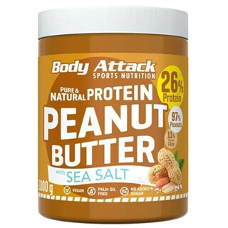 Body Attack Peanut Butter 1000g | ROUGHBULL FITNESS