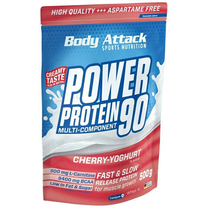 Body Attack Power Protein 90 500g | ROUGHBULL FITNESS
