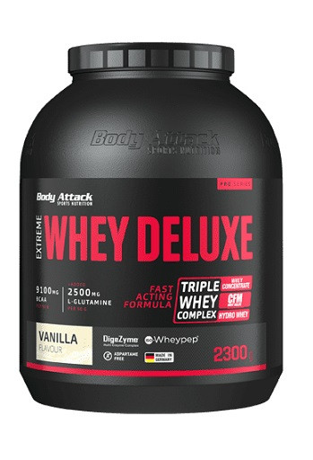 Body Attack Extreme Whey Deluxe 2,3kg Amarena Cherry Cream | ROUGHBULL FITNESS