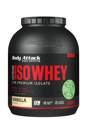 Body Attack Extreme ISO WHEY 1,8kg Schoko | ROUGHBULL FITNESS