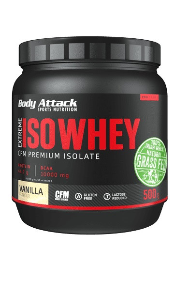 Body Attack Extreme ISO WHEY 500g Schoko | ROUGHBULL FITNESS