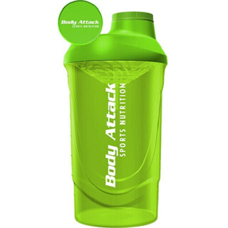 Body Attack Shaker 600ml Grün | ROUGHBULL FITNESS