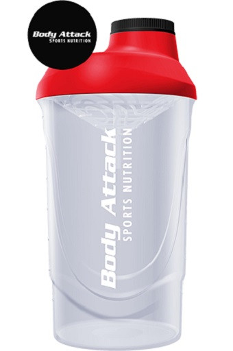 Body Attack Shaker 600ml Pink | ROUGHBULL FITNESS
