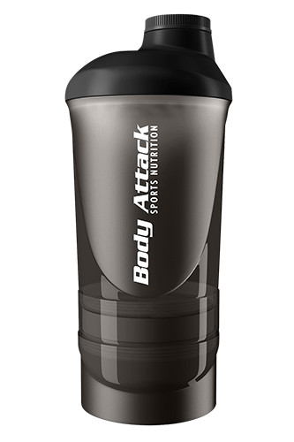 Body Attack Shaker ShakeOne 600ml Rot | ROUGHBULL FITNESS