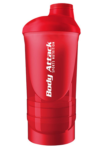 Body Attack Shaker ShakeOne 600ml Weiß | ROUGHBULL FITNESS