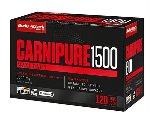 Body Attack Carnipure 1500 120 Kapseln | ROUGHBULL FITNESS