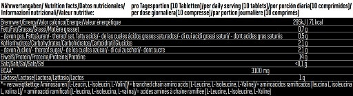 Body Attack Whey Amino Gold 325 Tabletten | ROUGHBULL FITNESS