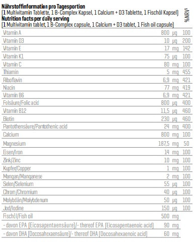 Body Attack Daily Vital 30 Packs | ROUGHBULL FITNESS