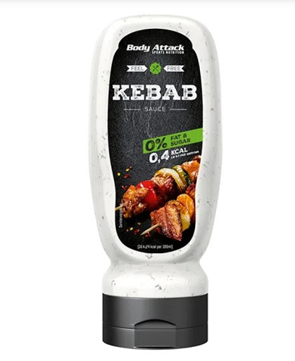 Body Attack Kebab Sauce 320ml | ROUGHBULL FITNESS