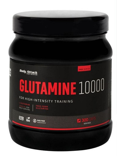 Body Attack Glutamine 1000 300 Caps | ROUGHBULL FITNESS
