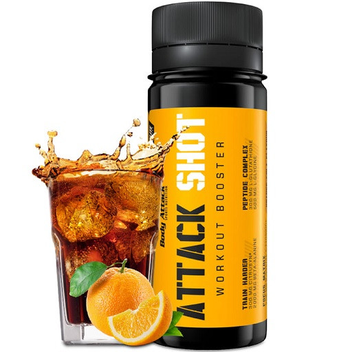 Body Attack Attack Shot 20 x 60ml Grapefruit | ROUGHBULL FITNESS