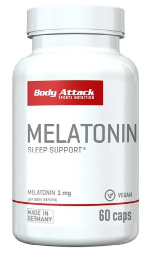 Body Attack Melatonin 60 Caps | ROUGHBULL FITNESS