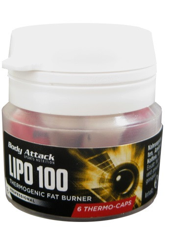 Body Attack Lipo 100 (6 Kapsel) | ROUGHBULL FITNESS