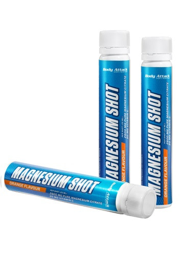Body Attack Magnesium Shots 20x25ml - Orange | ROUGHBULL FITNESS