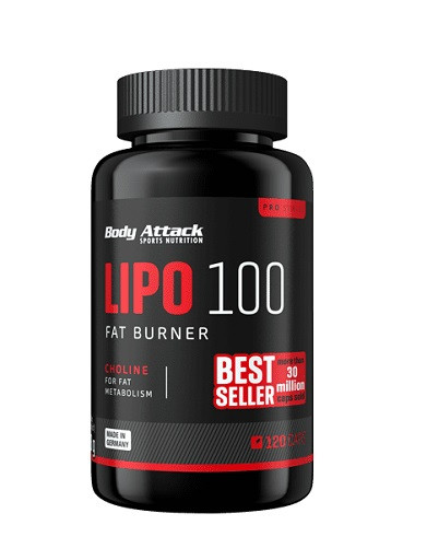 Body Attack Lipo 100 (120 Kapsel) | ROUGHBULL FITNESS