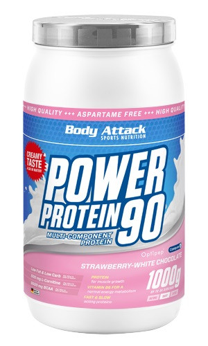 Body Attack Power Protein 90 - 1kg Vanille | ROUGHBULL FITNESS
