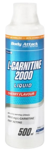 Body Attack L-Carnitine Liquid 2000, 500ml Orange | ROUGHBULL FITNESS