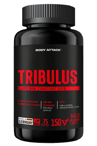 Body Attack Tribulus 150 Kapsel | ROUGHBULL FITNESS