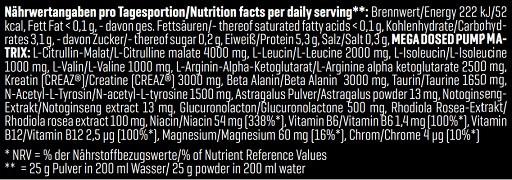 Body Attack Nitro Pump 3.0 - 400g Peach Passion Fruit | ROUGHBULL FITNESS