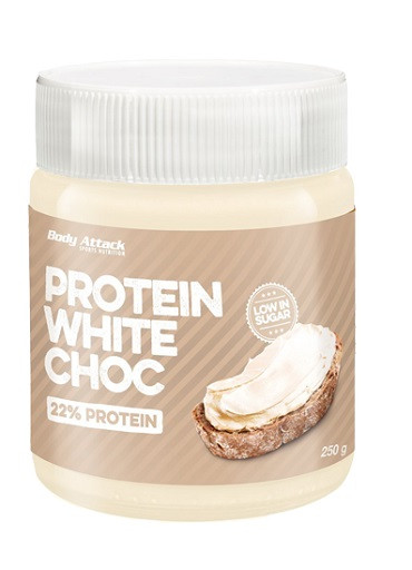 Body Attack Protein CHOC Creme - 250g Milky Vanilla Cream | ROUGHBULL FITNESS