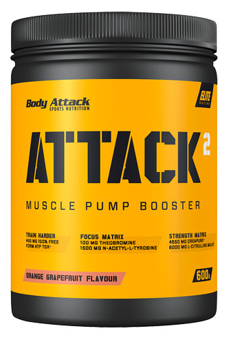 Body Attack Attack²  600g Orange Grapefruit | ROUGHBULL FITNESS