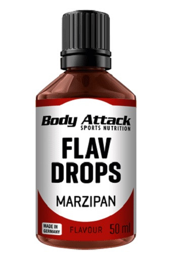 Body Attack Flav Drops 50ml Vanilla | ROUGHBULL FITNESS