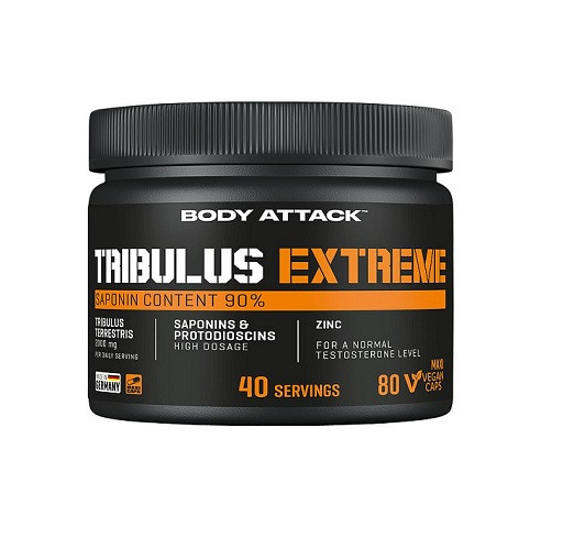 Body Attack Tribulus Extreme - 80 Caps | ROUGHBULL FITNESS