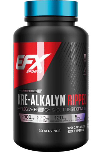 EFX Kre-Alkalyn Ripped Kapsel 120 Kapseln | ROUGHBULL FITNESS