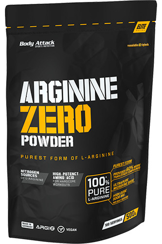 Body Attack Arginine Zero 500g | ROUGHBULL FITNESS