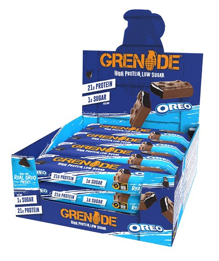 Grenade Protein Bar - 12x60g OHNE ORIG. VERP.KARTON Lemon Cheesecake | ROUGHBULL FITNESS
