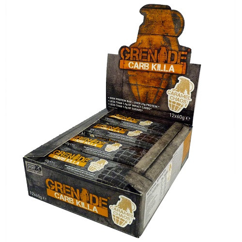 Grenade Carb Killa Bar - 12x60g White Choc Mocha | ROUGHBULL FITNESS