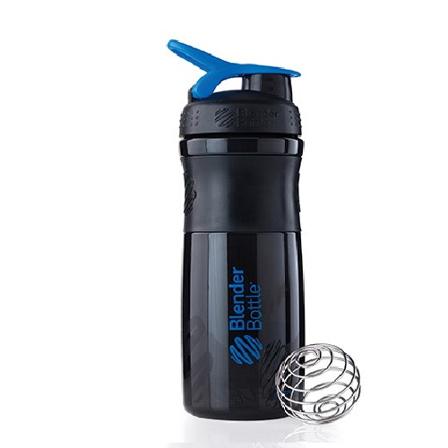 Blender Bottle Sportmixer 820ml Black Teal | ROUGHBULL FITNESS