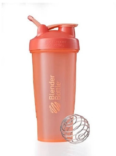 Blender Bottle Classic Loop Shaker 820ml - Coral | ROUGHBULL FITNESS