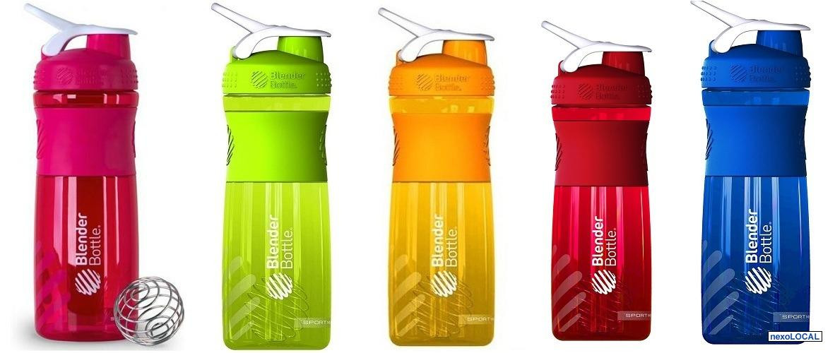 Blender Bottle Sportmixer 820ml Aqua | ROUGHBULL FITNESS