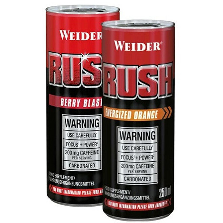 Weider Rush RTD 24x250ml Dose | ROUGHBULL FITNESS