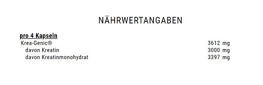 Weider Maximum Krea-Genic® 100 Kapseln | ROUGHBULL FITNESS