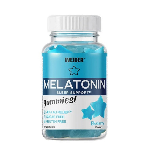 Weider Melatonin Gummies 60 Stk Strawberry | ROUGHBULL FITNESS