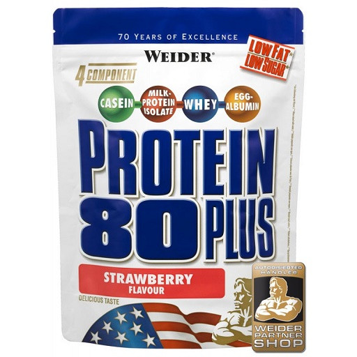 Weider Protein 80 Plus 500g Kirsch-Mandel | ROUGHBULL FITNESS