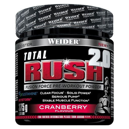 Weider Total Rush 2.0 Booster 375g Orange  | ROUGHBULL FITNESS