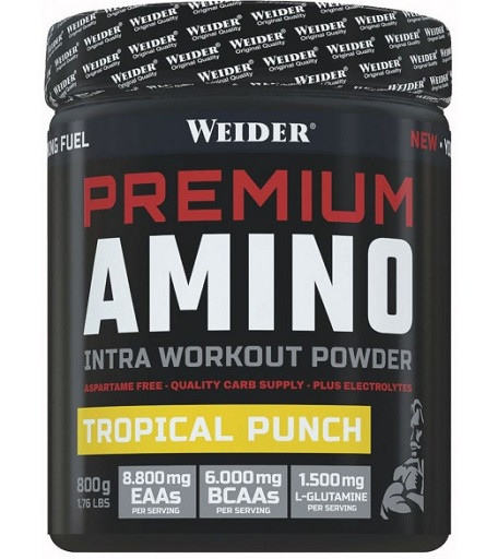 Weider Premium Amino Powder 800g Tropical Punch | ROUGHBULL FITNESS