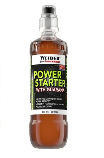 Weider Power Starter Energy Drink (24*500ml) Red Fruits | ROUGHBULL FITNESS