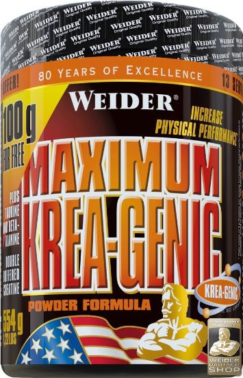 Weider Krea-Genic 554g, Dose | ROUGHBULL FITNESS